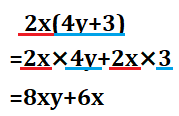 単項式と多項式の式計算