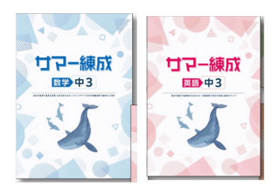 中学2・3年生向け夏の特別講習セット:サマードリルの画像