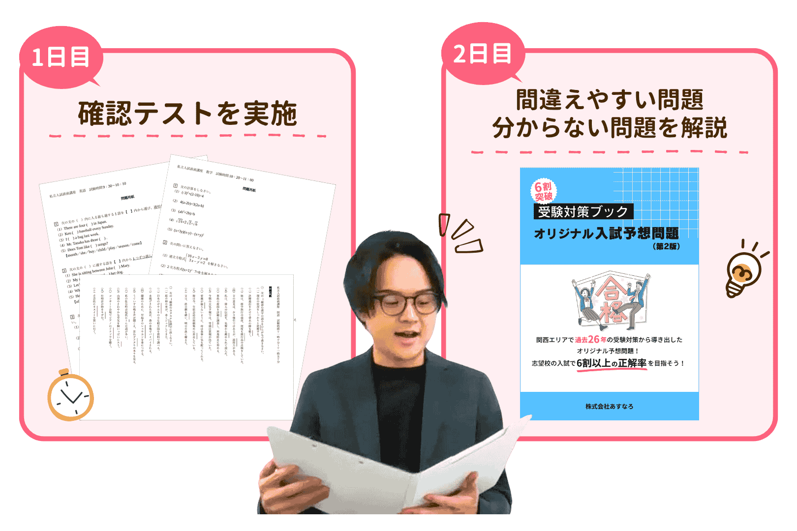 家庭教師のあすなろの夏期講習2024『公立入試直前対策』の画像
